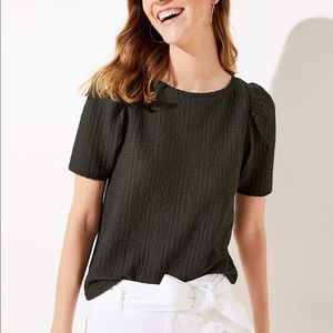 Loft Puff Sleeve Tee